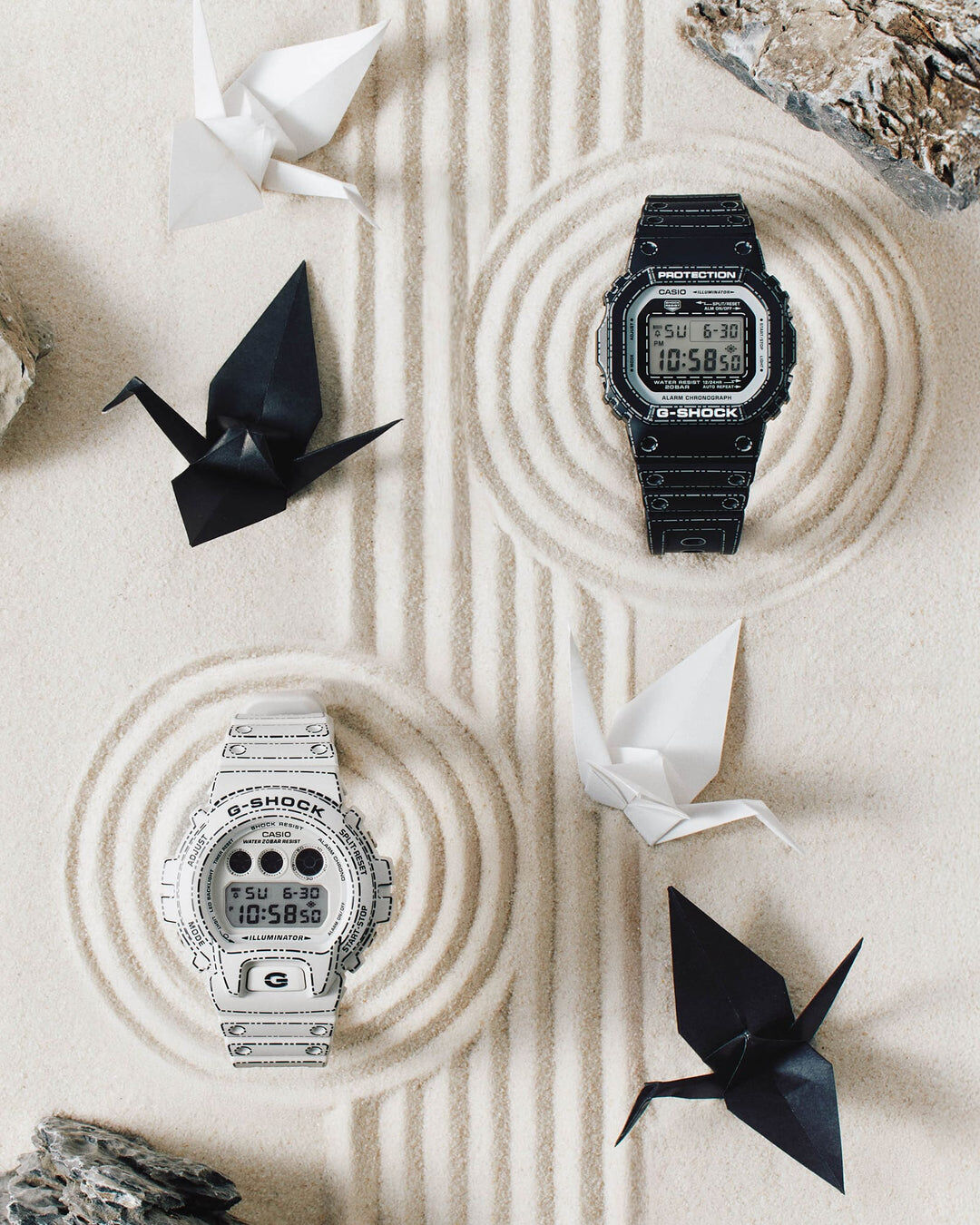 G-Shock CASIO Origami Paper Folding DW-5600RGM-1