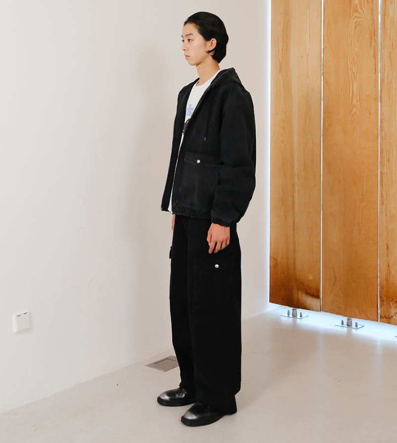 【預購】KM122207 Markm 牛仔工裝褲