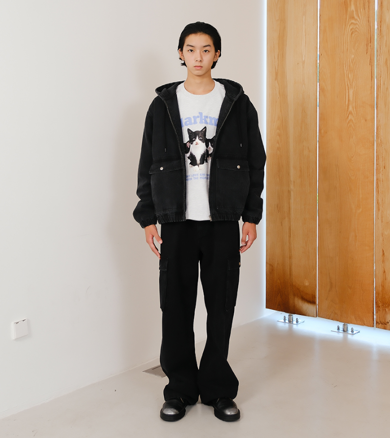 【預購】KM122207 Markm 牛仔工裝褲