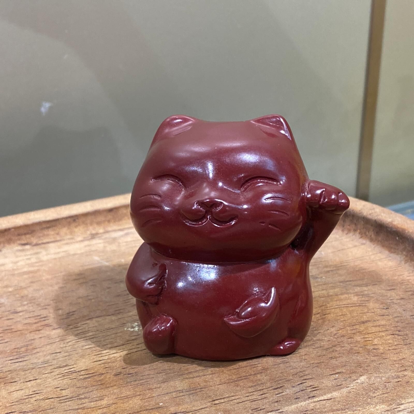 HKHF1222-062 硃砂招財貓 (A60)