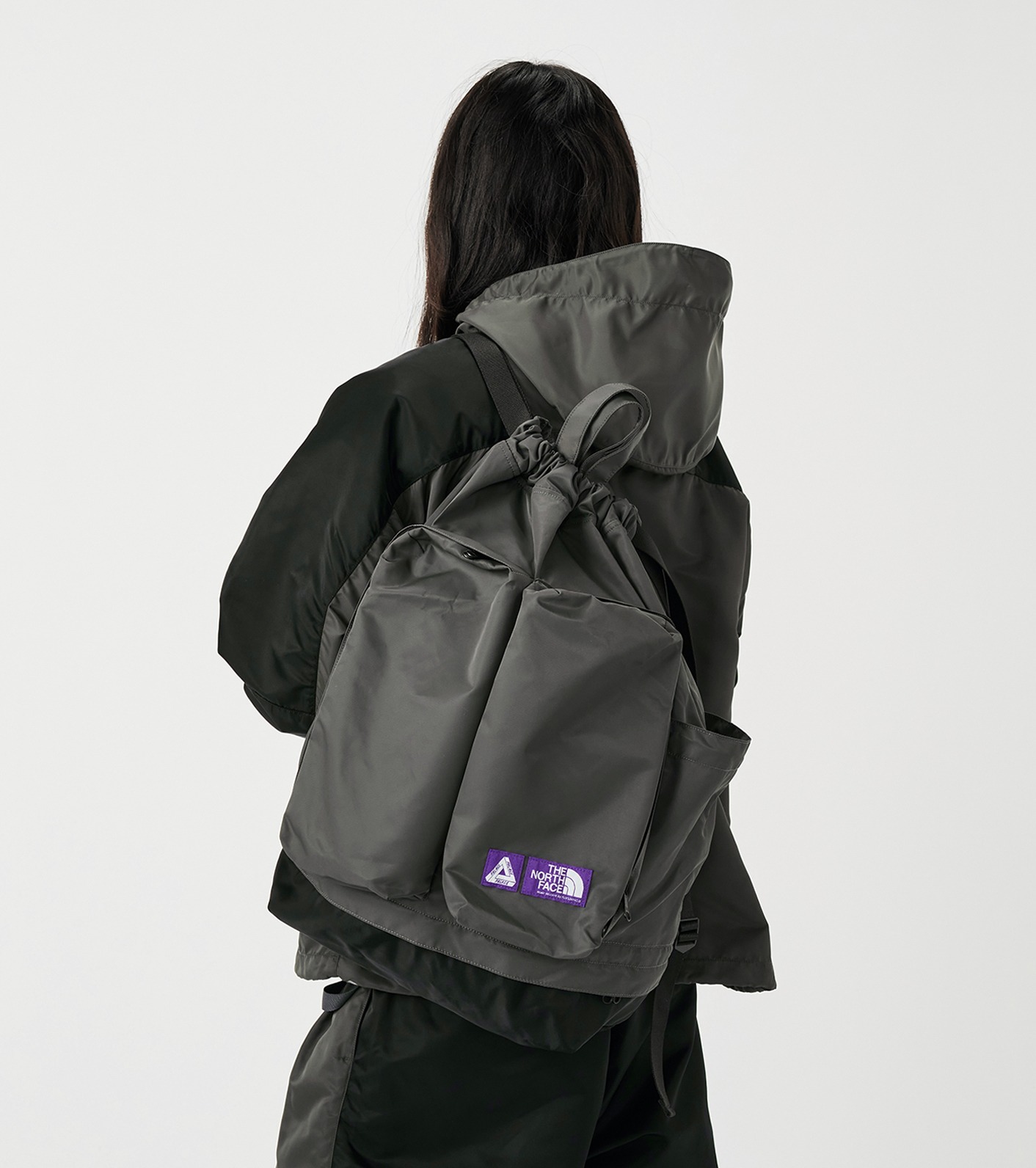 2025AW THE NORTH FACE Purple Label 紫標 x PALACE Mountain Wind Backpack 聯名 後背包 N25FU132