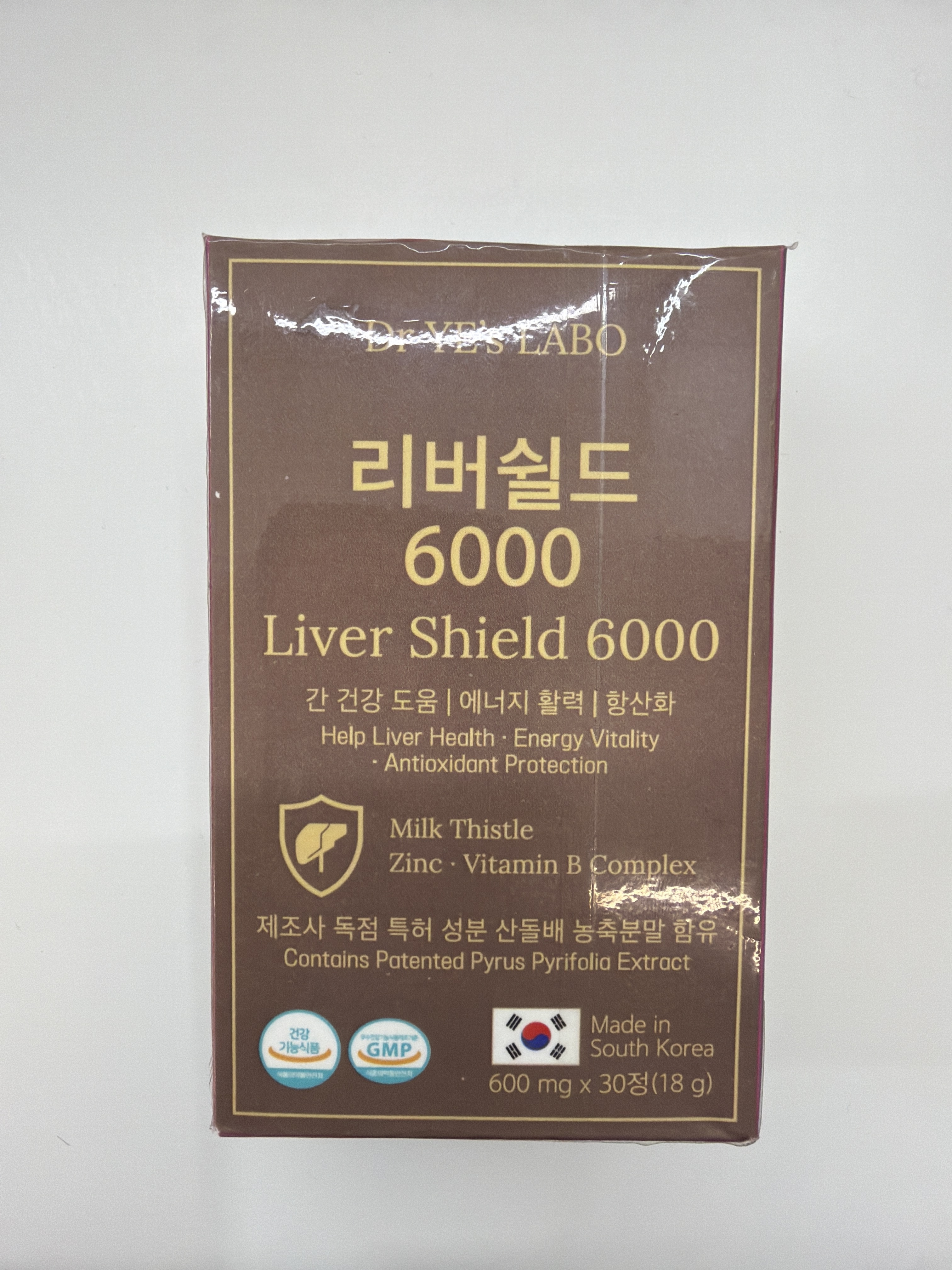 ME53 DR.YE's LABO 護肝盾 6000（Liver Shield 6000) (600mg *30粒)