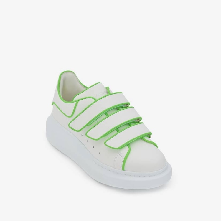 Alexander McQueen oversized sneakers green