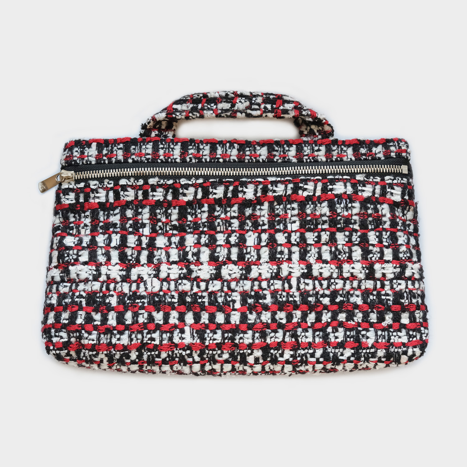 Harper Tote - Red & Black Multi