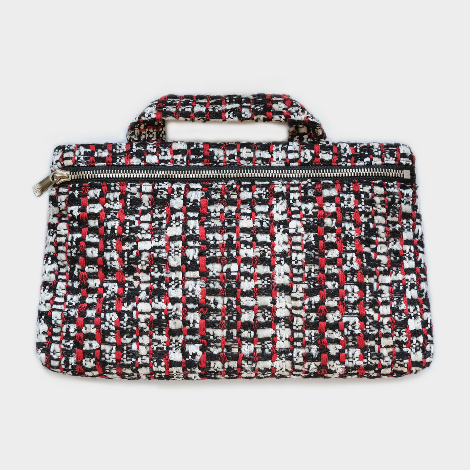 Harper Tote - Red & Black Multi