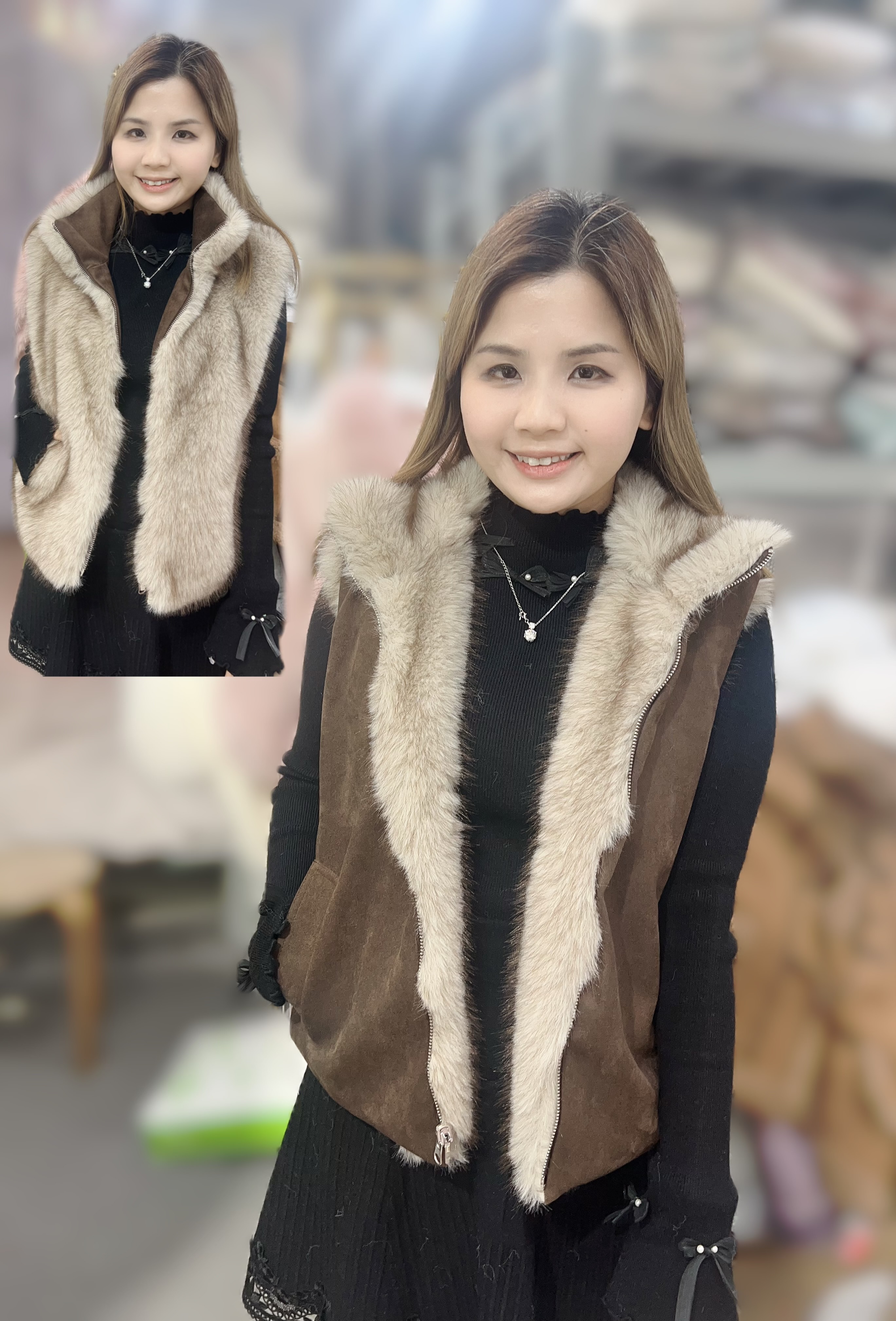 H11 雙面背心 胸42 長22 $469 MADE IN KOREA