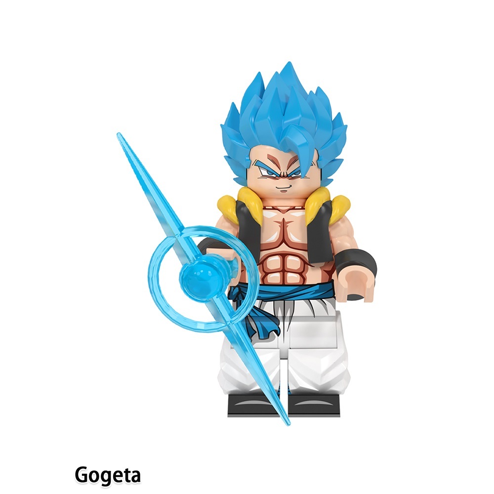 Dragon Ball Gogeta Custom Minifigures Fit Lego WM6178 WM2679