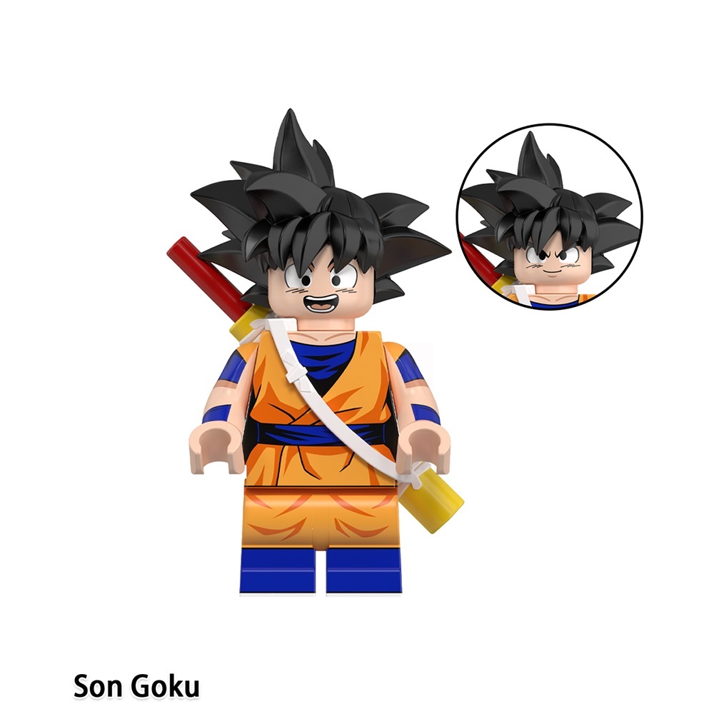 Dragon Ball Goku Custom Minifigures Fit Lego WM6183 WM2714