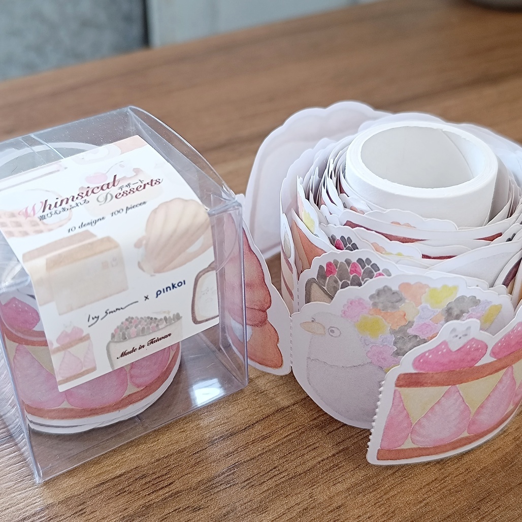 森空．異想天開的甜點 造型標籤卷 <整捲/分裝>