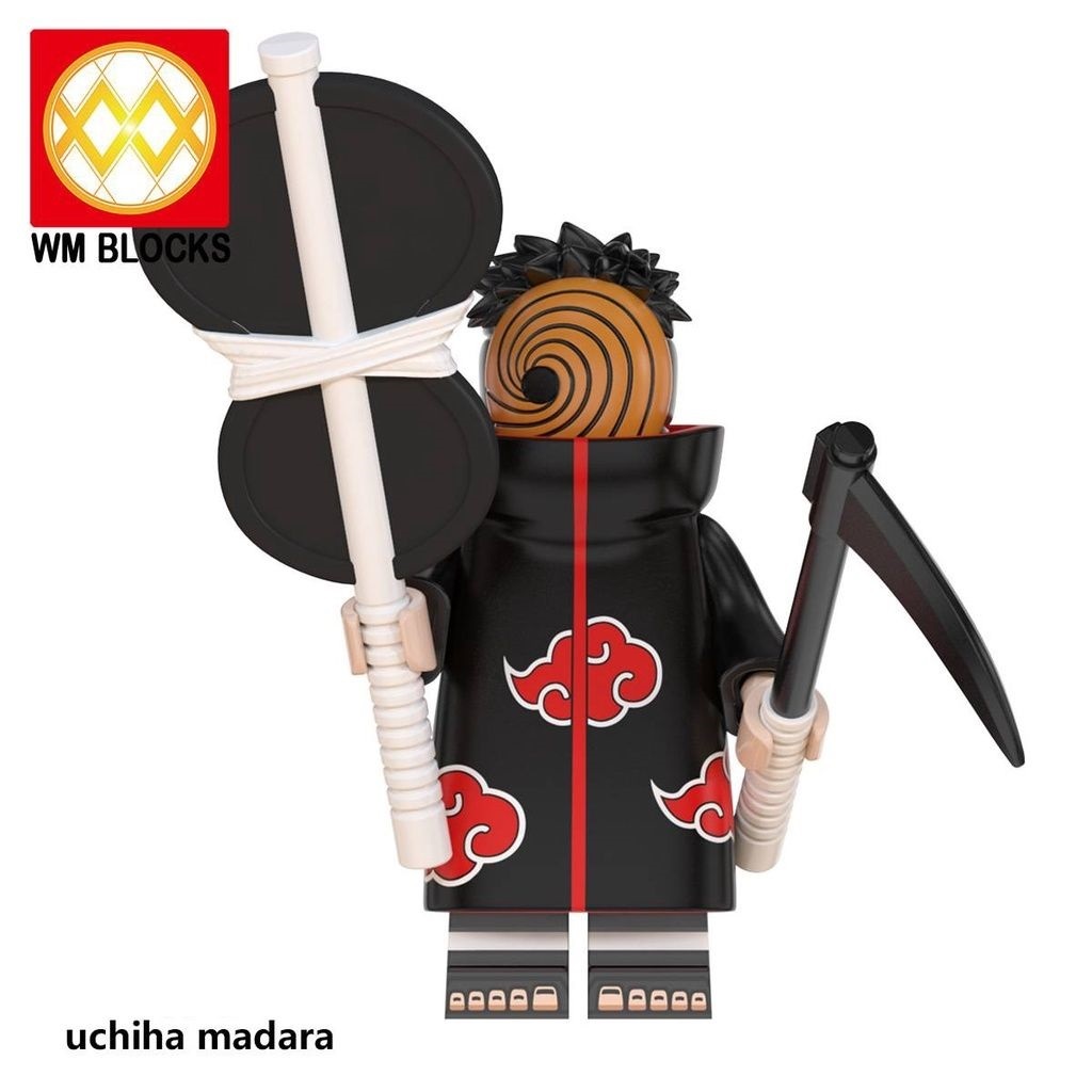 Naruto Uchiha Madara Custom Minifigures Fit Lego WM6106 WM2094