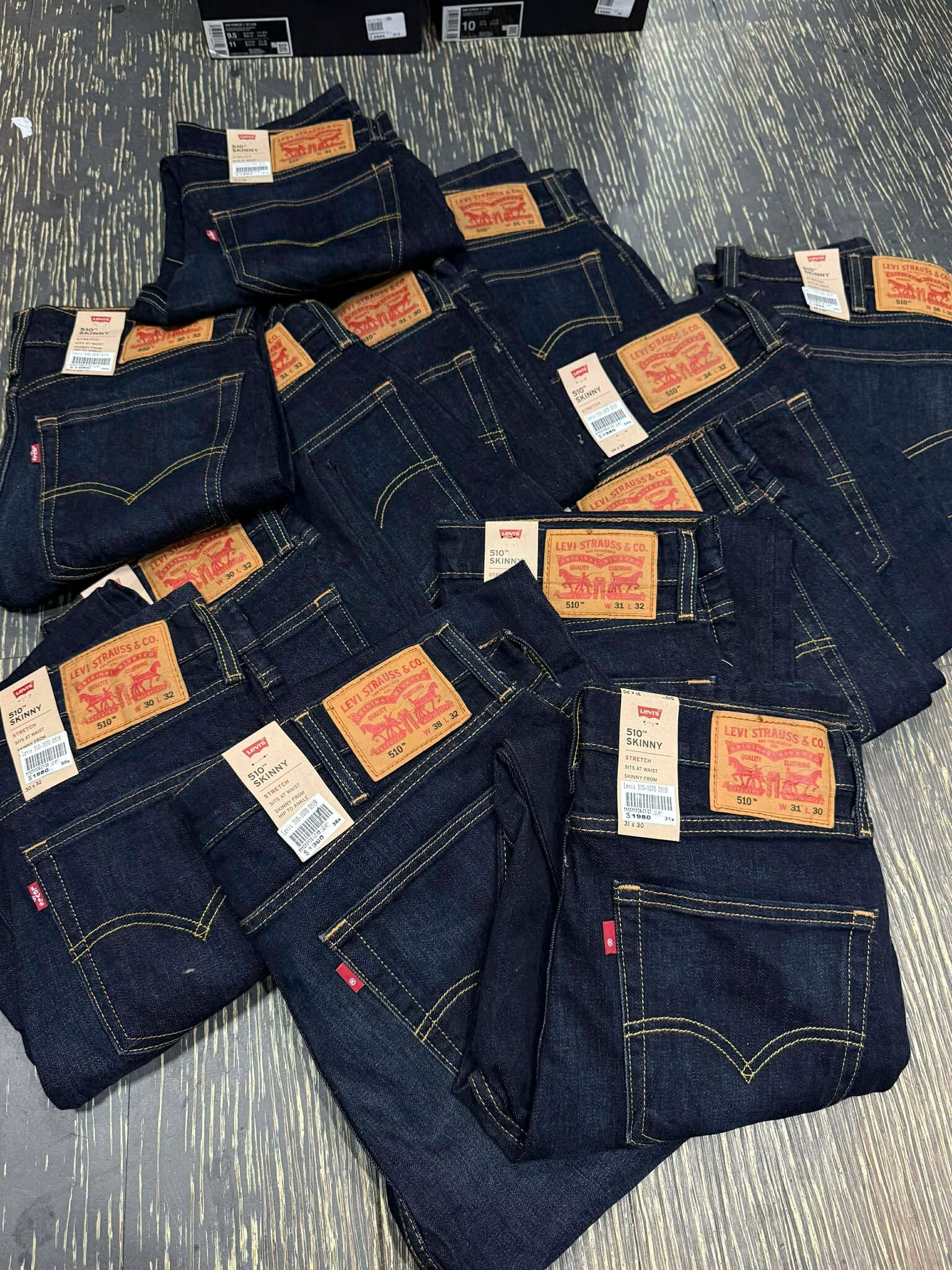 Levi’s 510 經典原色 窄版牛仔褲 限時特賣！！510-0519
