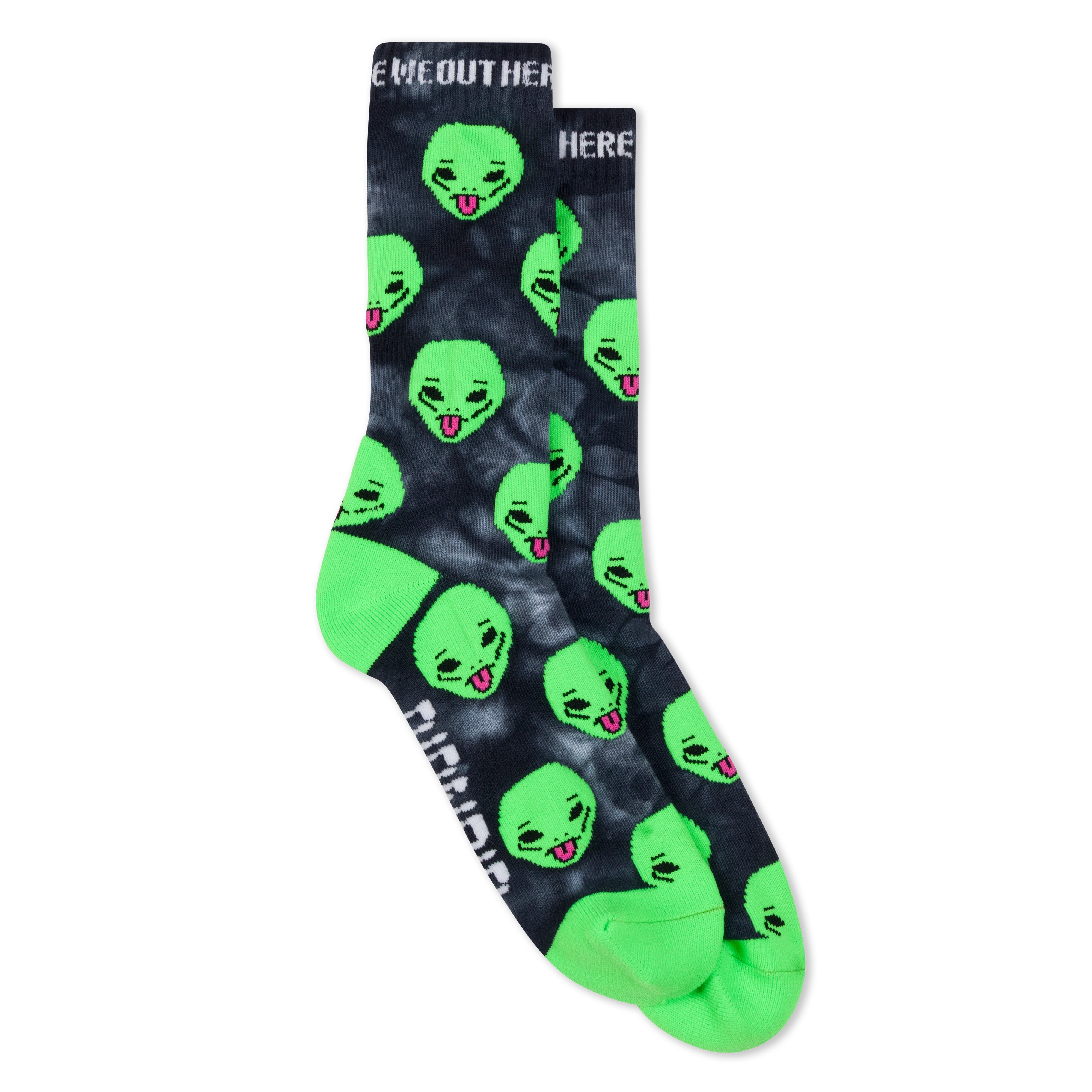 WE OUT HERE SOCKS BY RIPNDIP