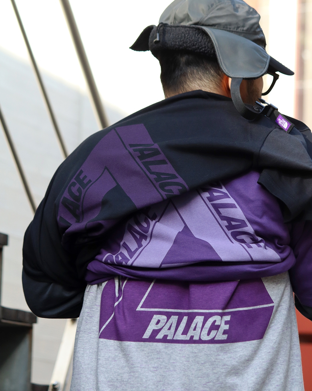2025AW THE NORTH FACE Purple Label 紫標 x PALACE Field Graphic Tee 聯名 短T 現貨  N25FH135