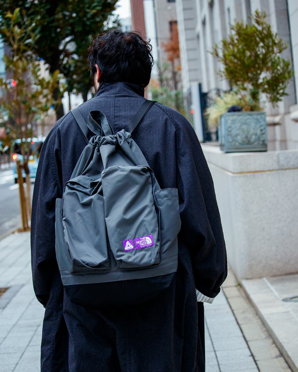 2025AW THE NORTH FACE Purple Label 紫標 x PALACE Mountain Wind Backpack 聯名 後背包 N25FU132