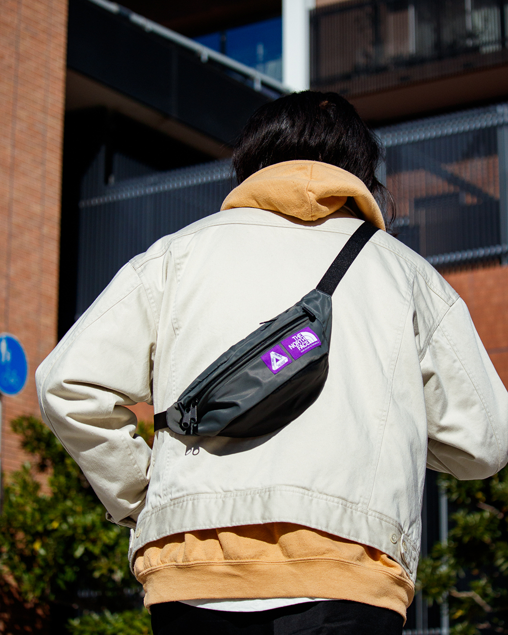 2025AW THE NORTH FACE Purple Label 紫標 x PALACE Mountain Wind Waist Bag 聯名 側背 小包 N25FU131