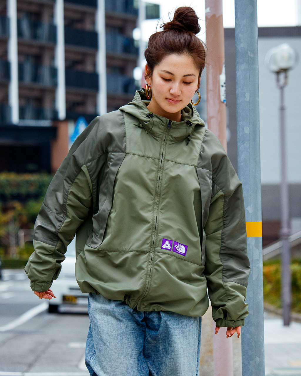 2025AW THE NORTH FACE Purple Label 紫標 x PALACE Mountain Wind Parka 聯名 衝鋒 外套 N25FA127