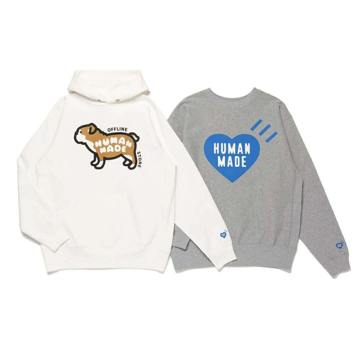 Human Made Store Exclusive 店舖限定Animal Hoodie Heart Swe