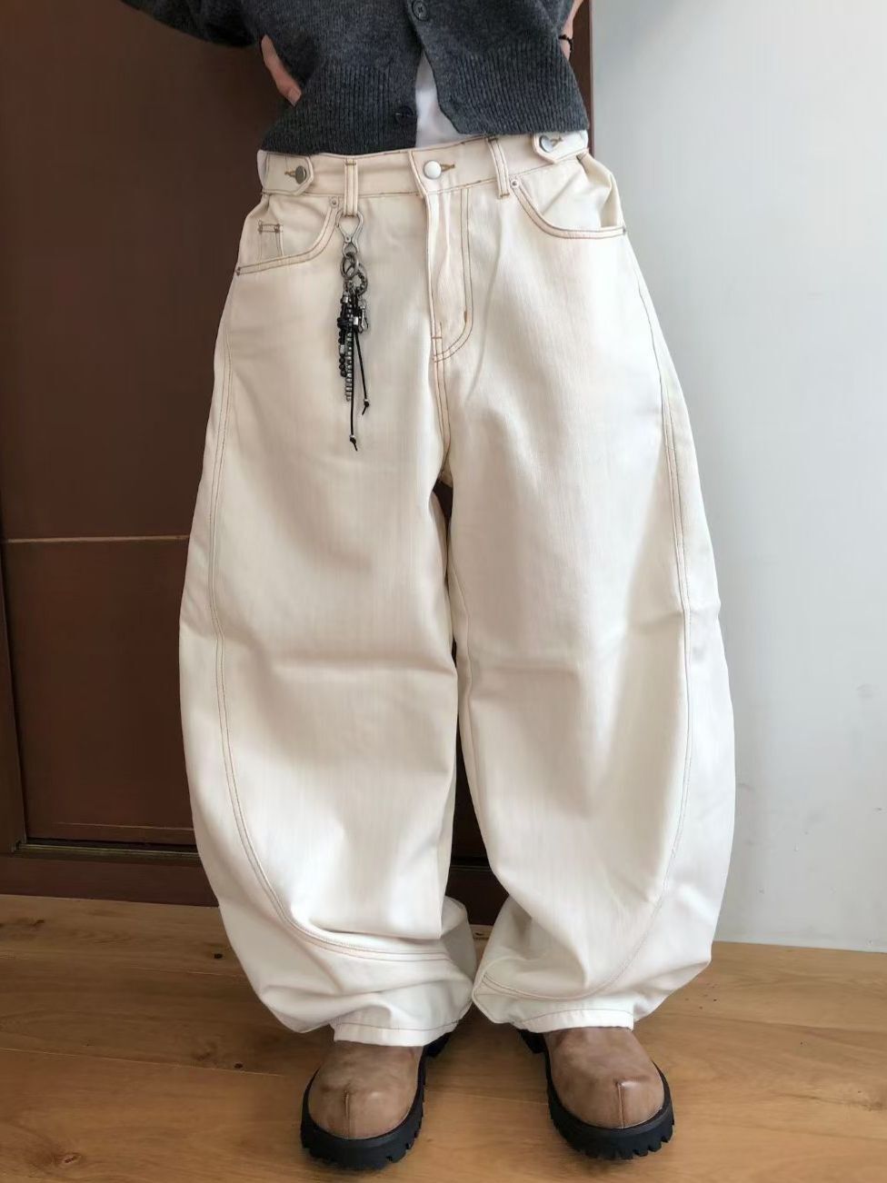 淨色鬆身褲 P3231