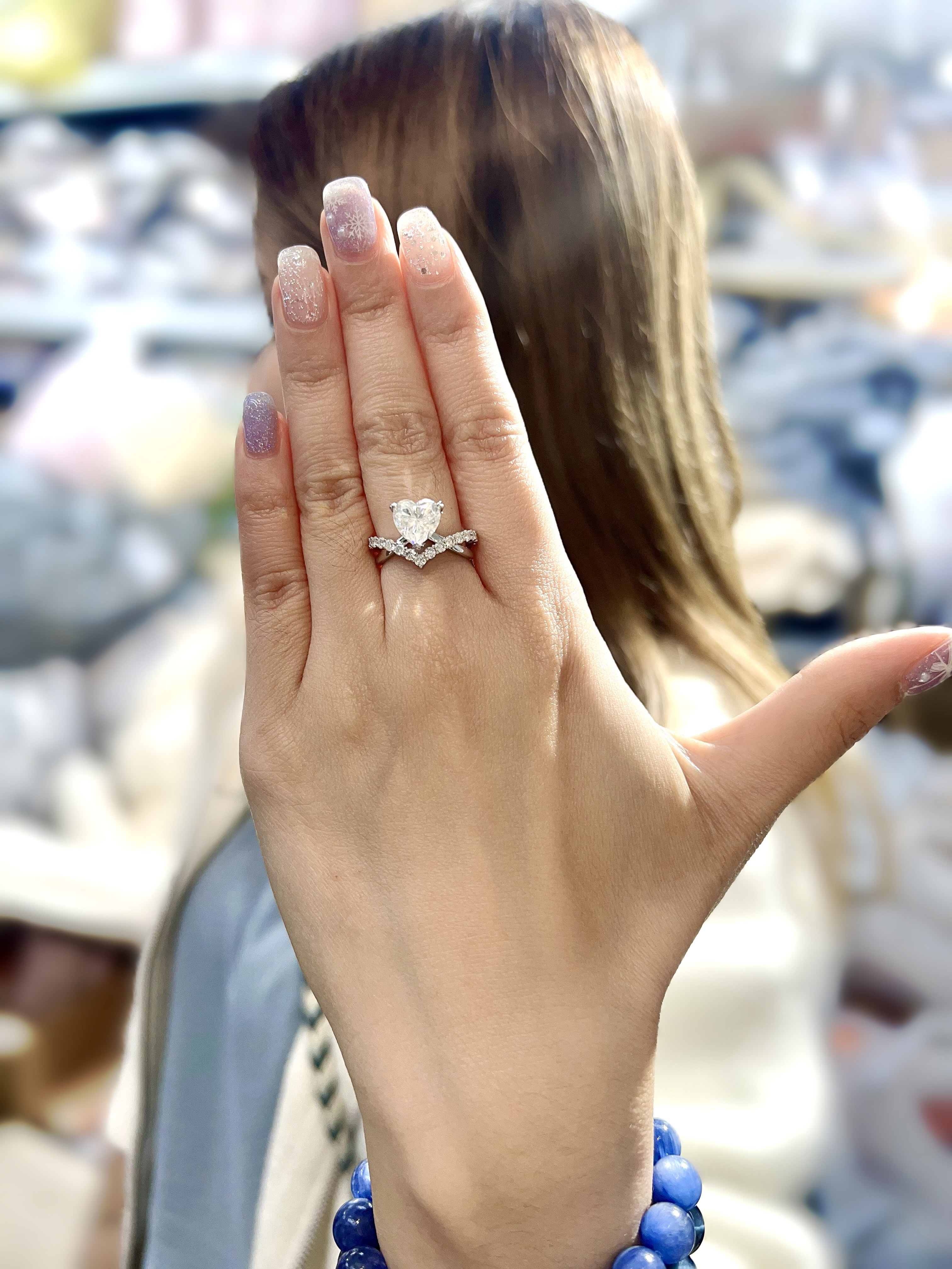 AP39 R6942 心型戒指 💍 2 Carat HS $380  校長自留款