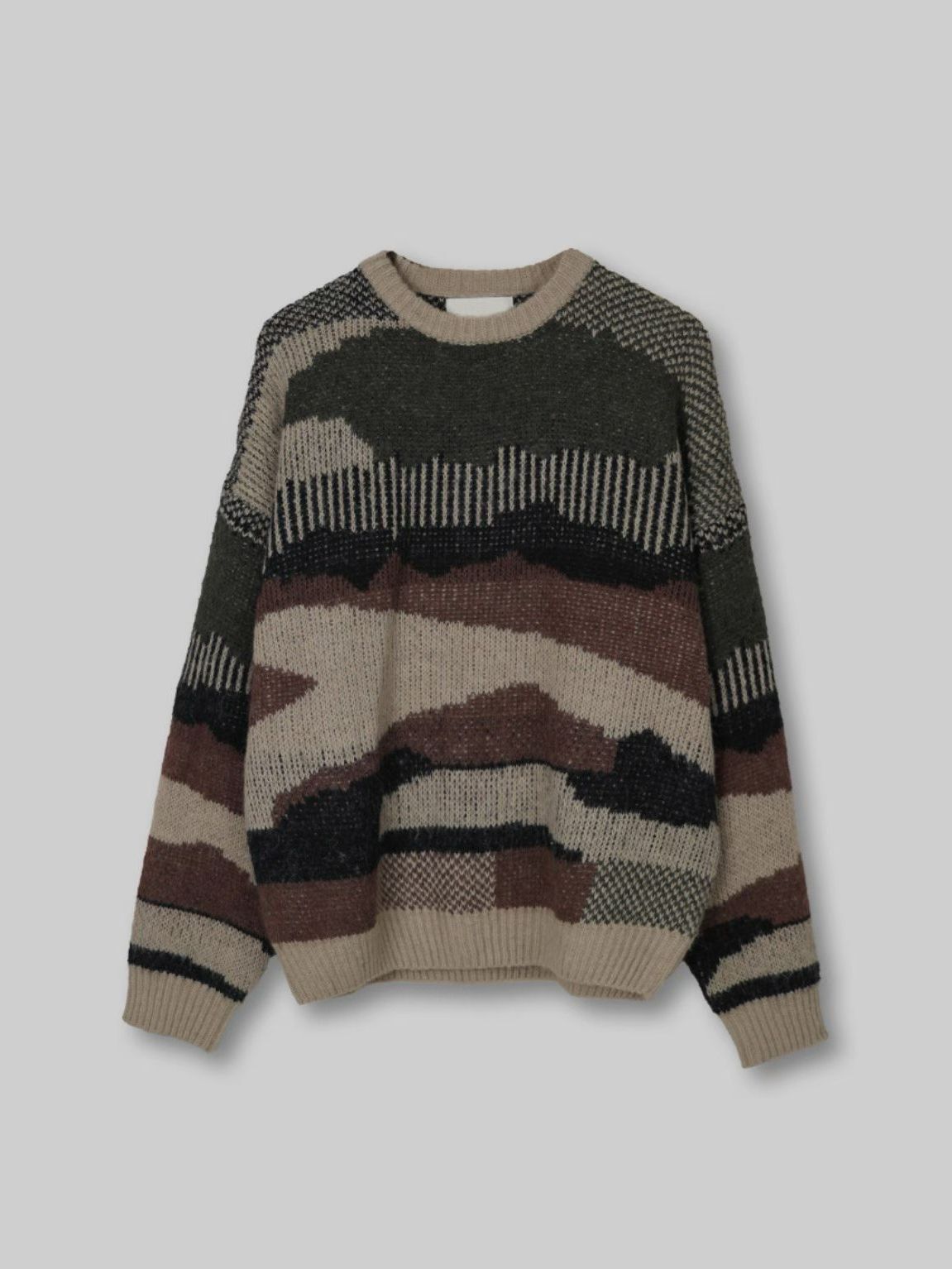 拼色針織衫 T5884