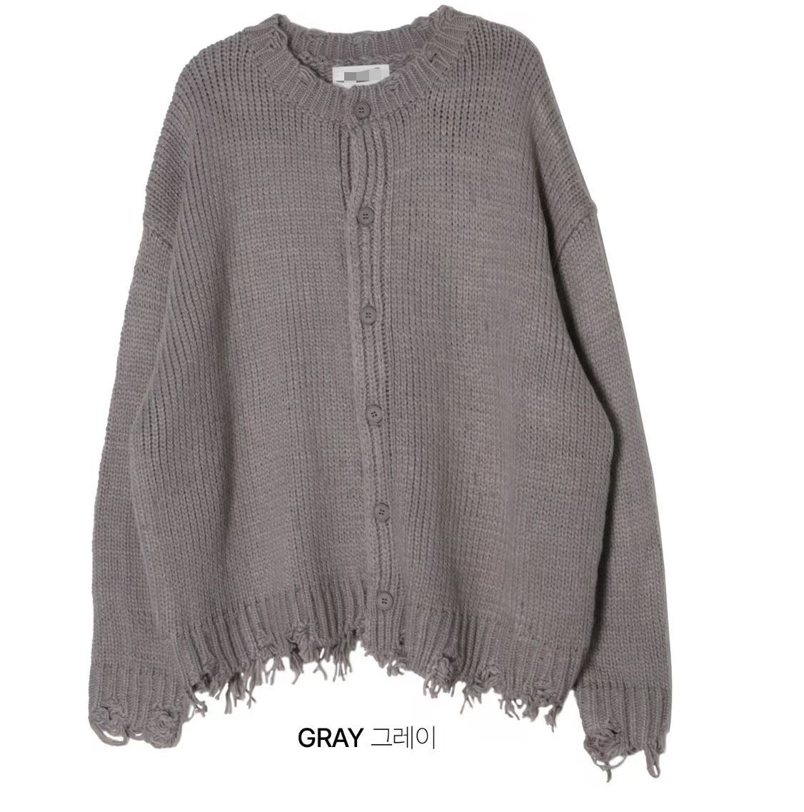 淨色破邊開胸外套 JK2756