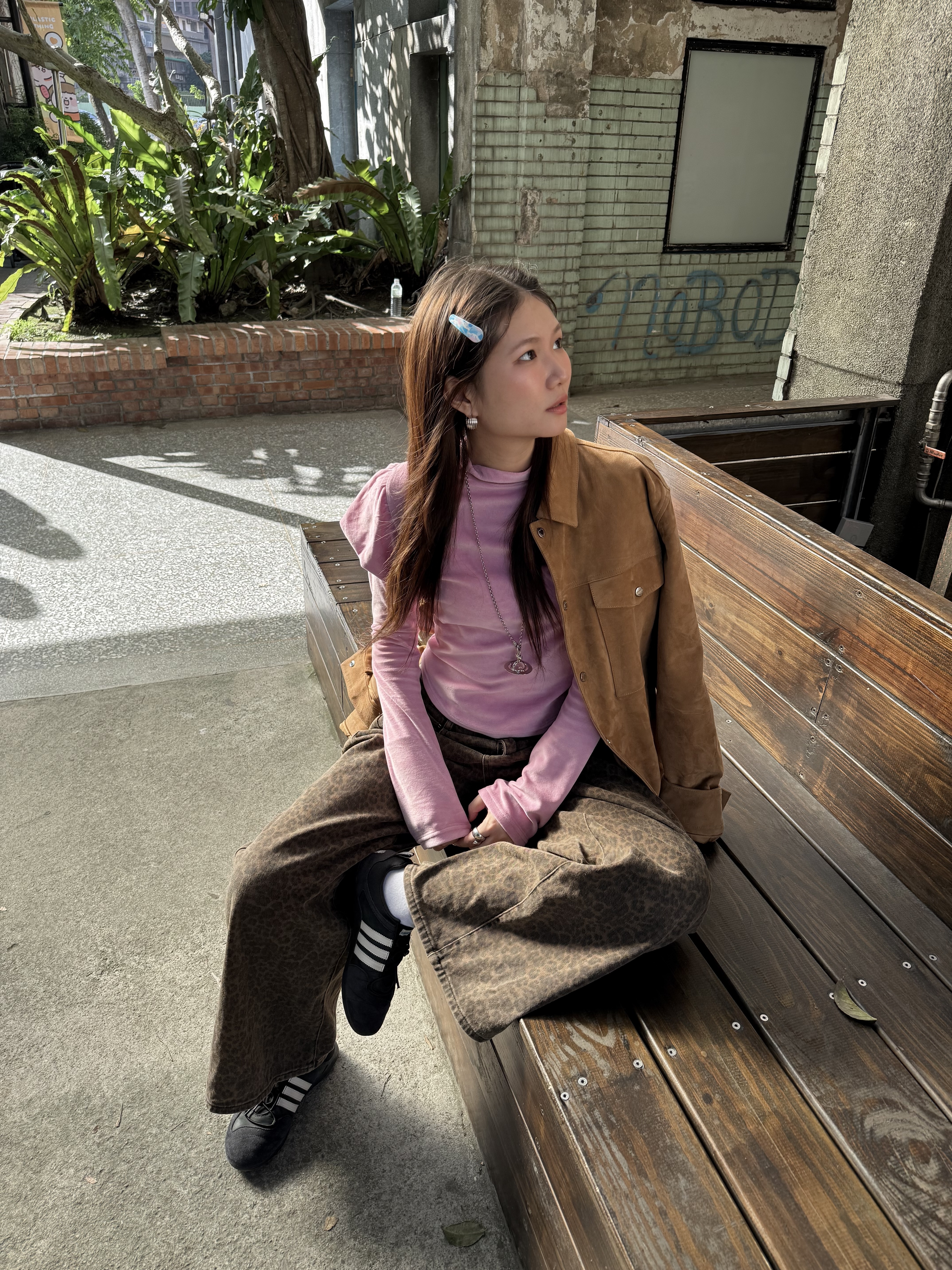 R203(設計品牌)/假2件公主小高領