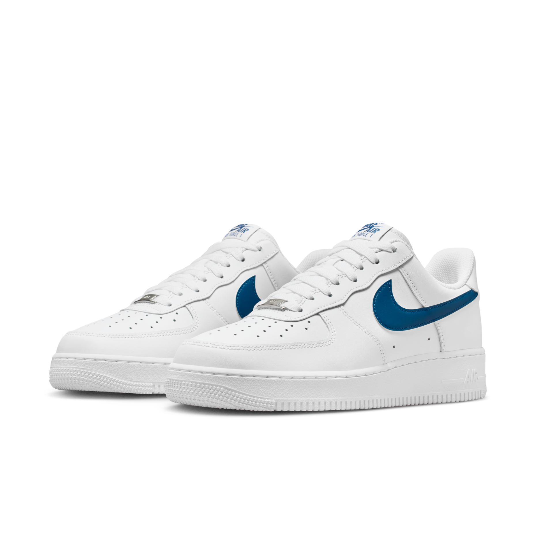 【預訂】 NIKE AIR FORCE  1 07 白寶藍-MEN