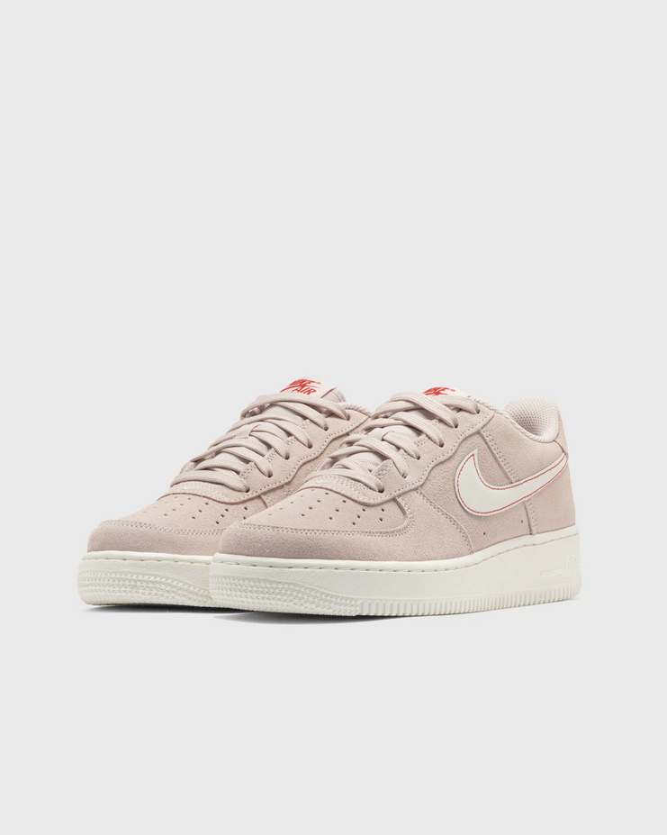 【預訂】NIKE AIR FORCE 1 LV8 麂皮玫瑰粉-GS