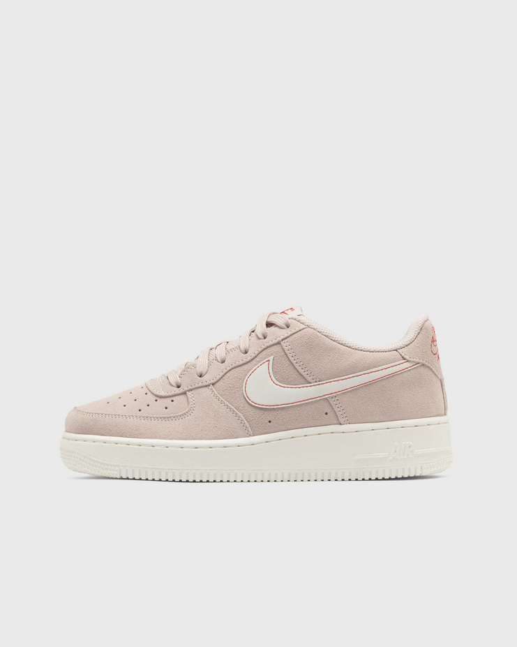 【預訂】NIKE AIR FORCE 1 LV8 麂皮玫瑰粉-GS