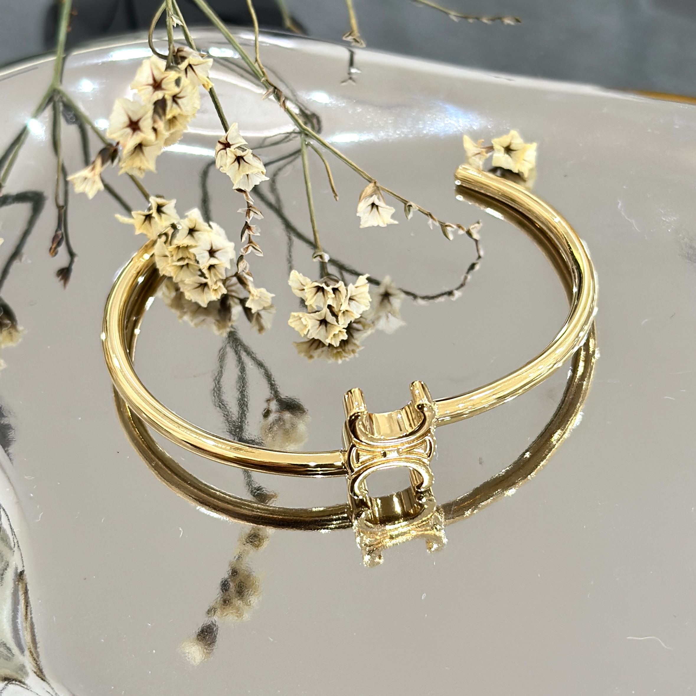 CELINE Triomphe Asymmetric Cuff