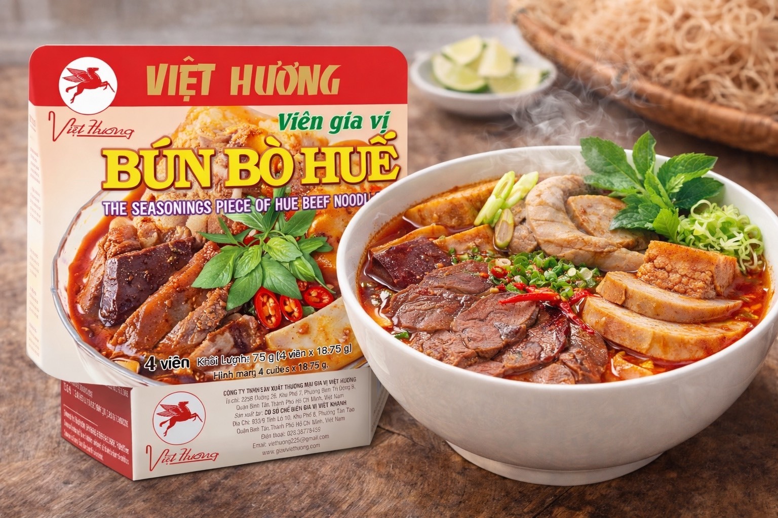 Viet Huong Hue beef noodle soup seasoning base 75g