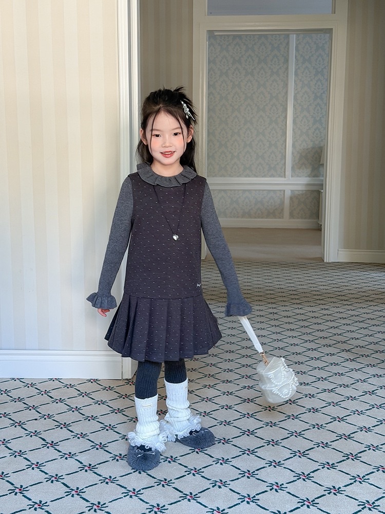 冬日甜心標配背心裙