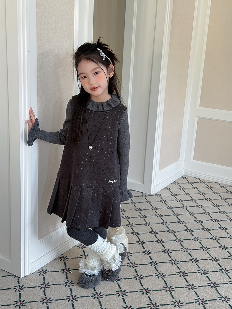 冬日甜心標配背心裙