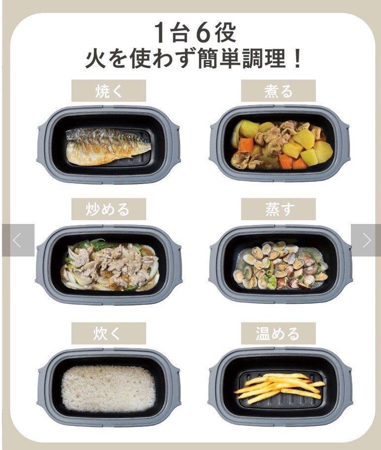 3COINS KITINTO 1台6用微波爐調理器