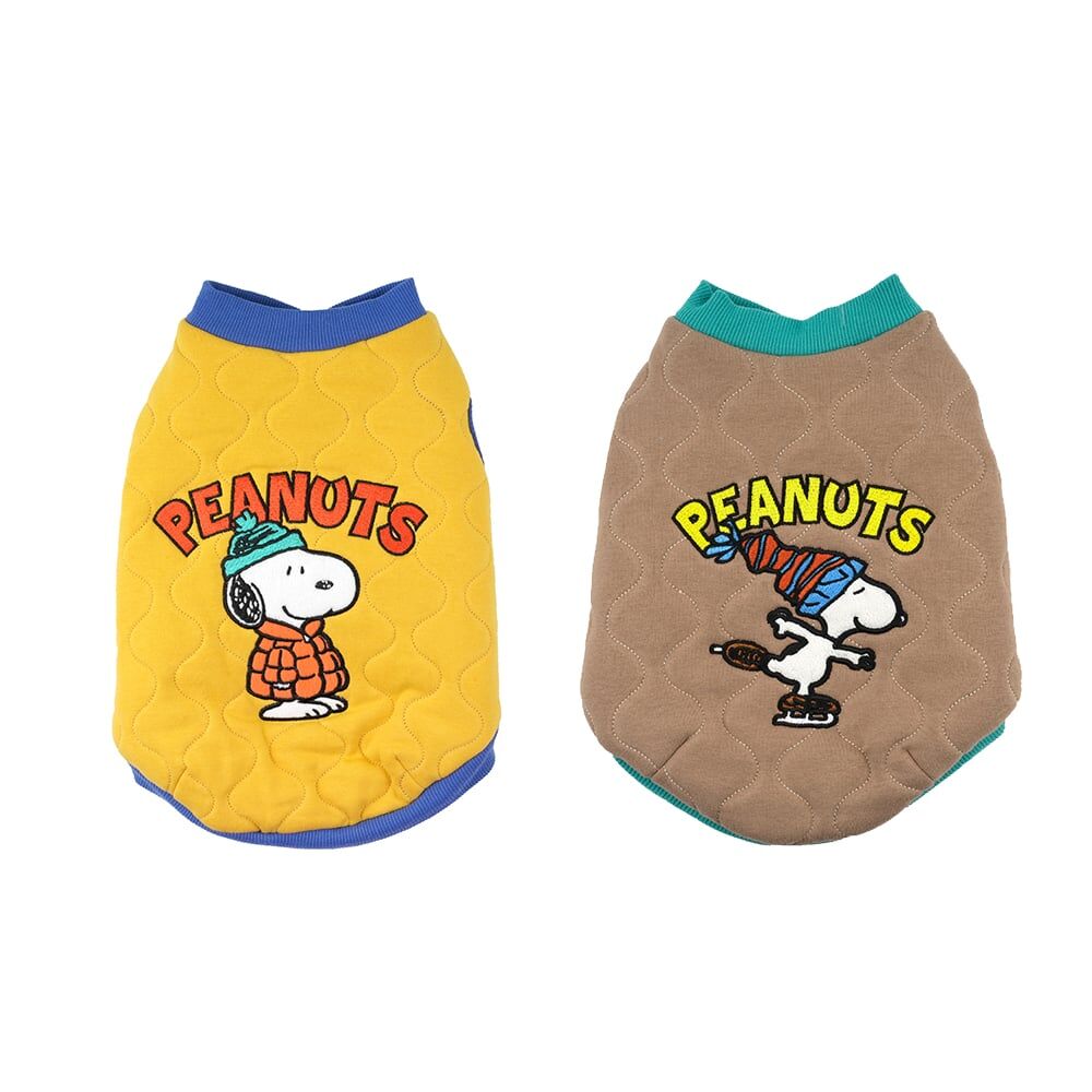 Parisdog - 史努比絨毛曲線雙面寵物背心