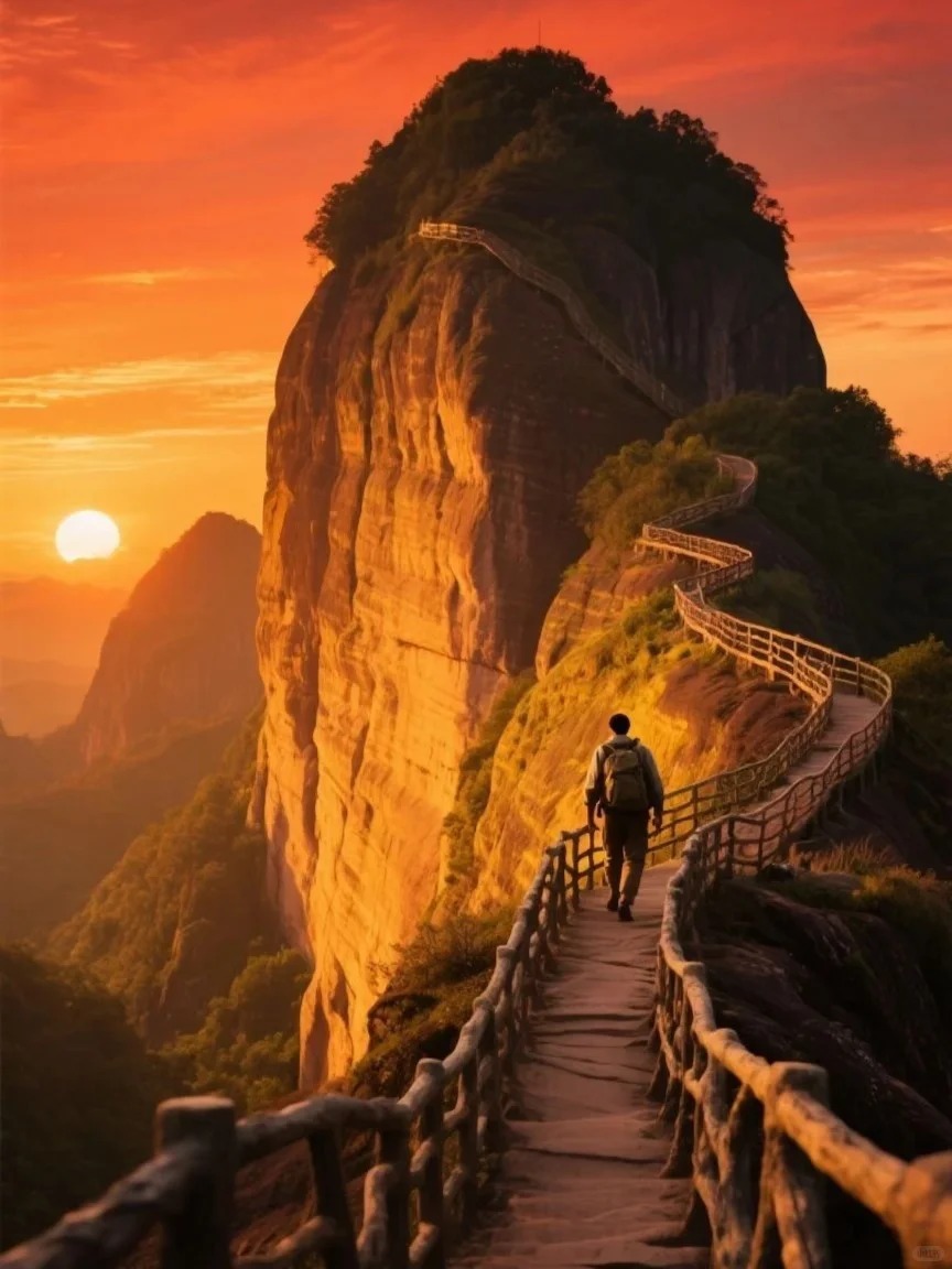 丹霞山日出+韶關溫泉