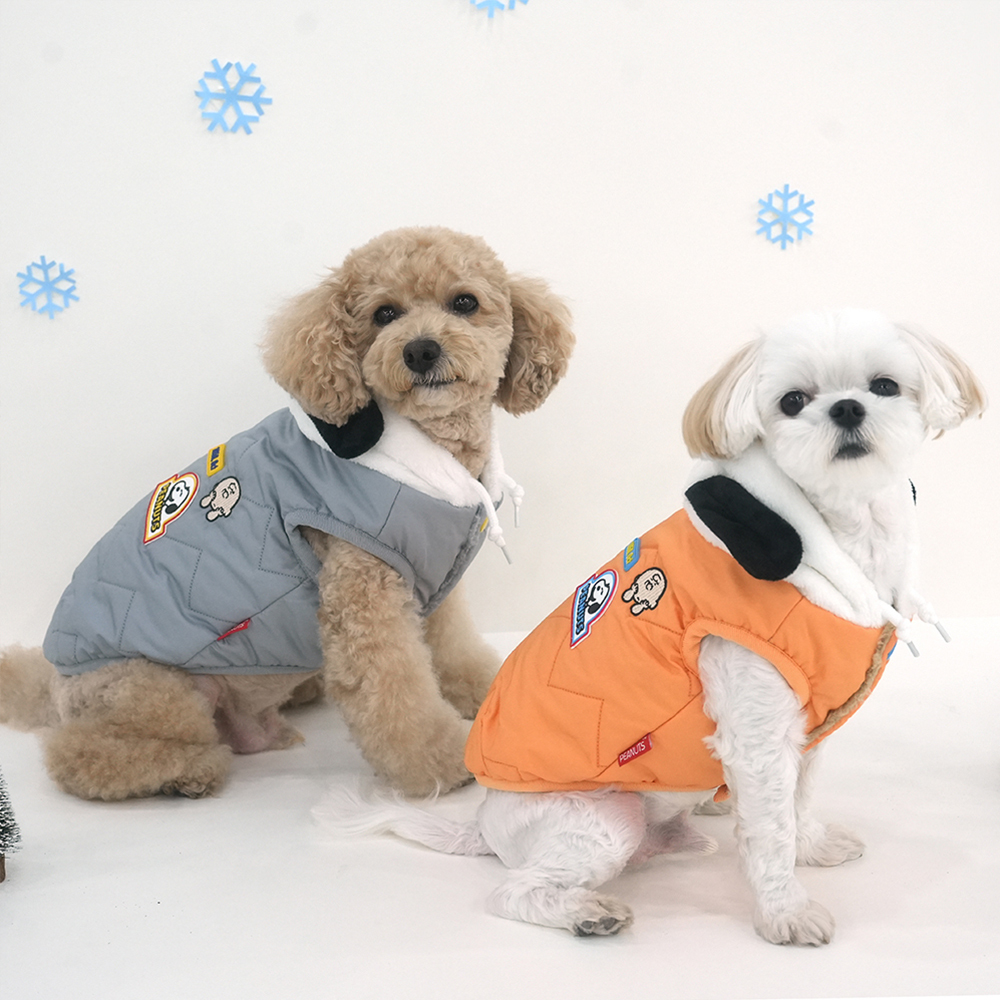 Parisdog - 史努比連帽寵物保暖衣