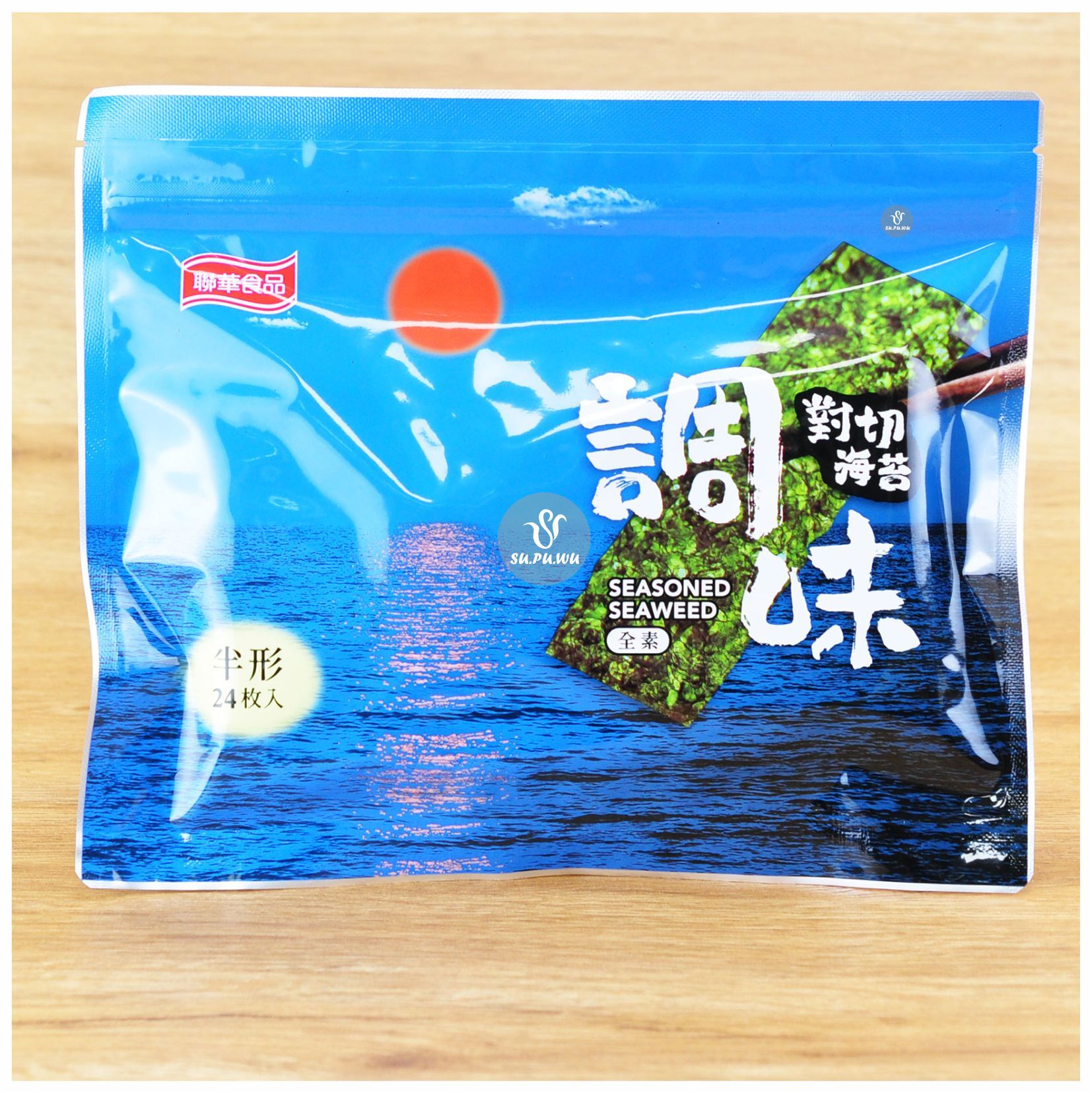〔聯華〕調味對切燒海苔