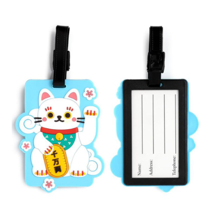 【樂森藥局】Travelmall 招財貓 行李吊牌