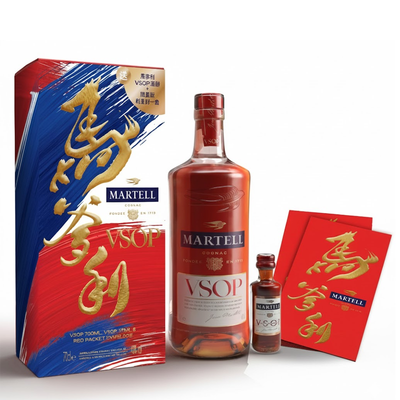 馬爹利 VSOP 連酒辦利是封 禮盒裝 700ml