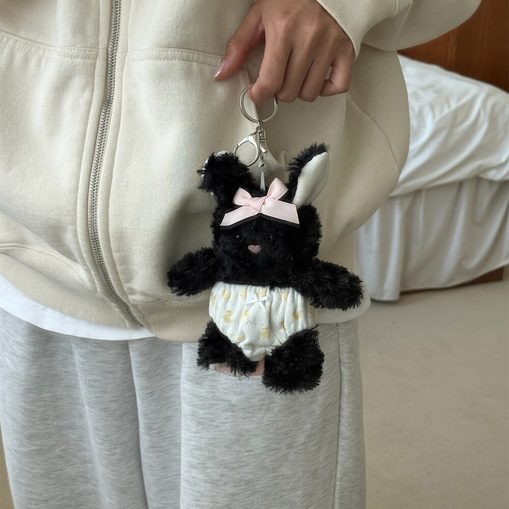 The Sallyslaw 兔兔便便袋_黑色