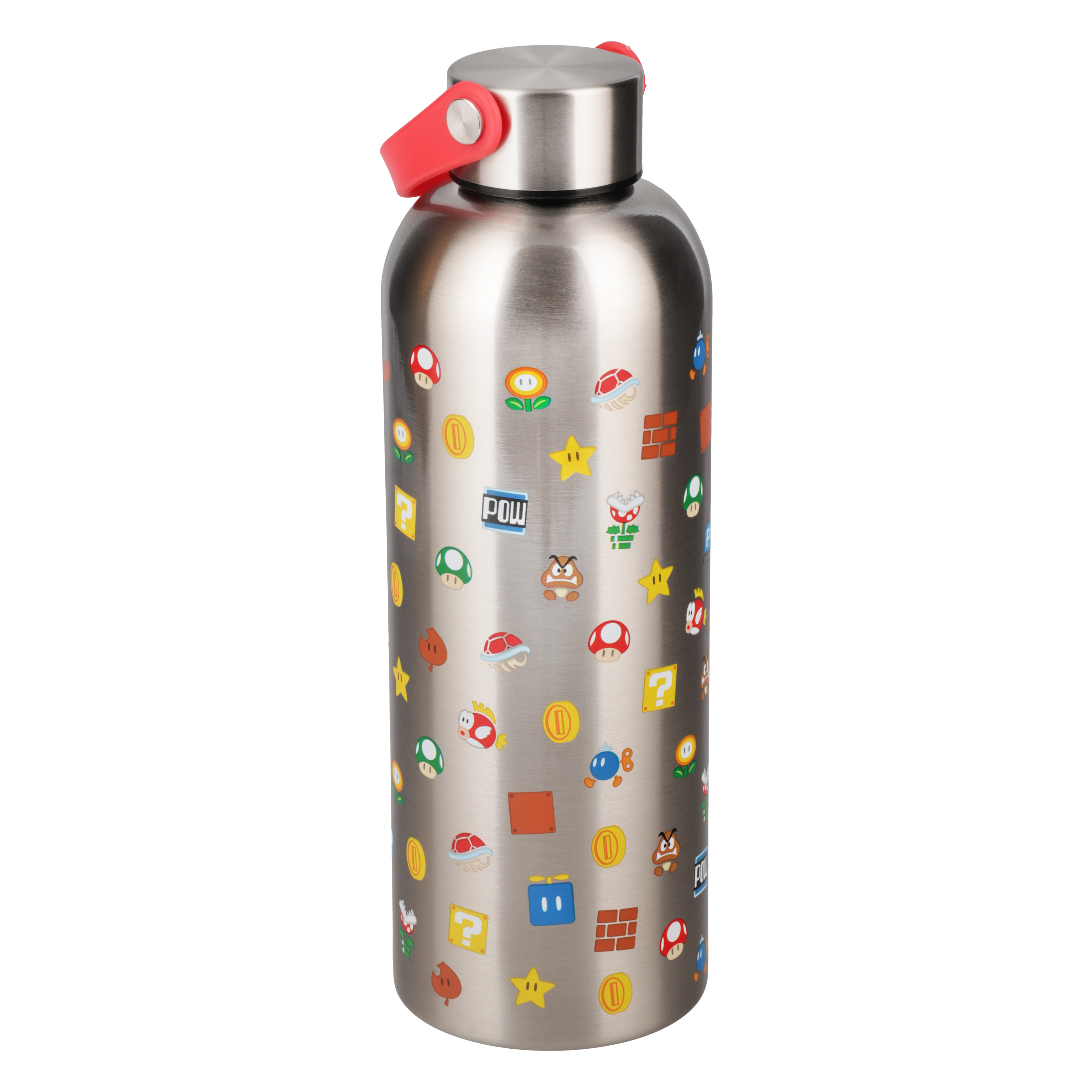 超級瑪利歐提手金屬水瓶