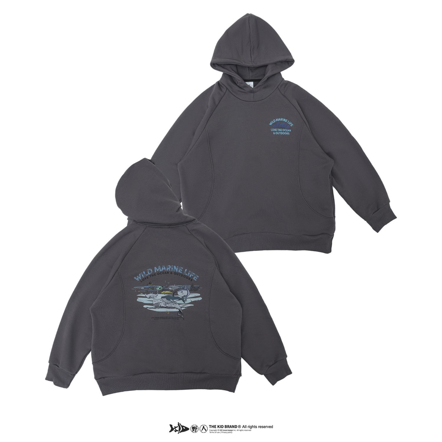 KID ® 海洋物種圖鑑帽T