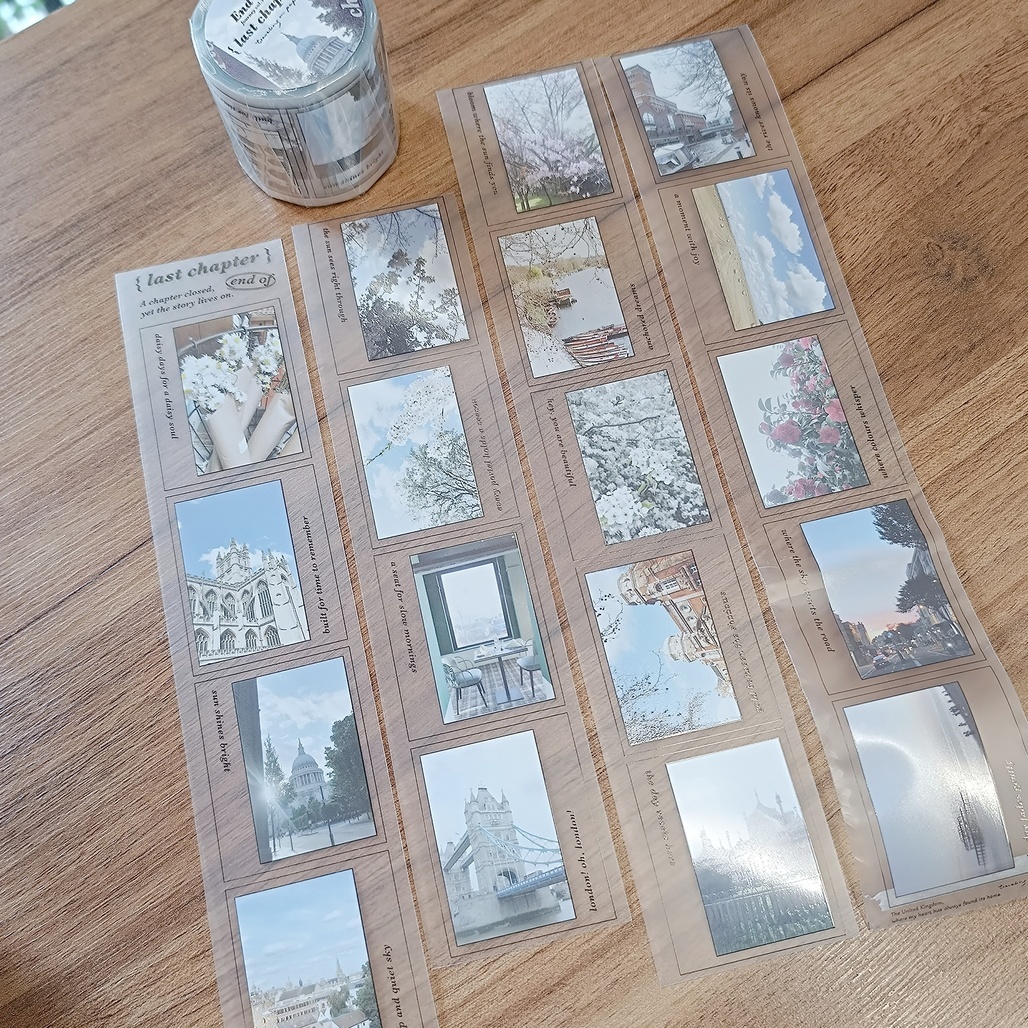 紙上旅行．Journey vol.3 End of_ { last chapter } 5cm霧面PET膠帶 <整捲/分裝>