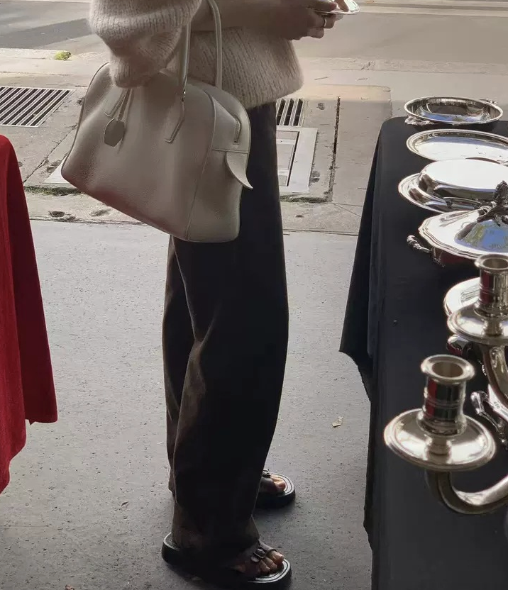 ᴷᴼᴿᴱᴬ 🇰🇷Ounce奶油暖色高腰寬版燈芯絨直筒長褲