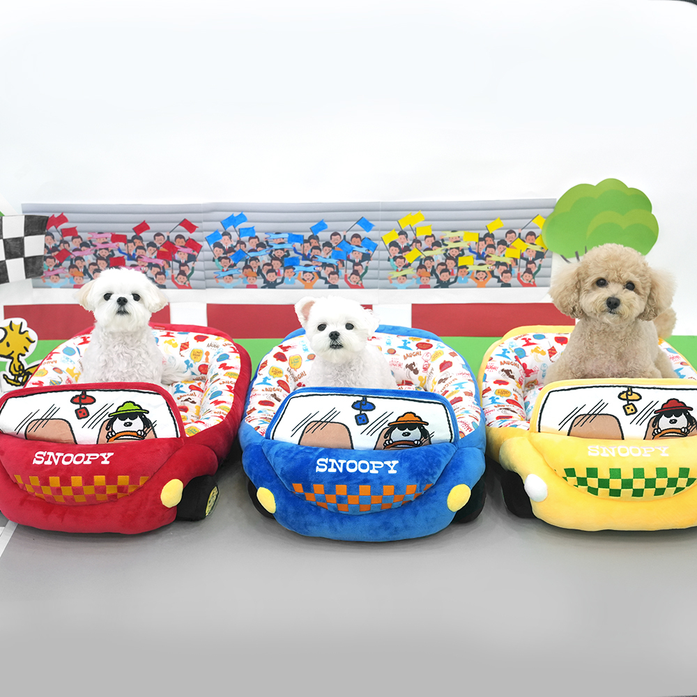 Parisdog -史努比噗噗汽車寵物好眠床