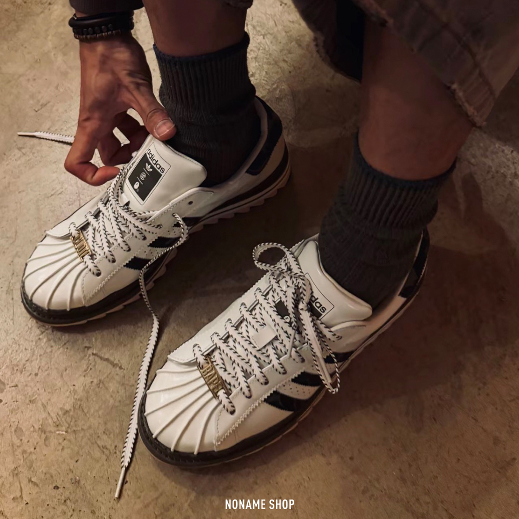 CLOT X BAPE® X ADIDAS ORIGINALS SUPERSTAR 三方聯名 陳冠希 綠迷彩 英倫風 牛津鞋 貝殼鞋 (男款)