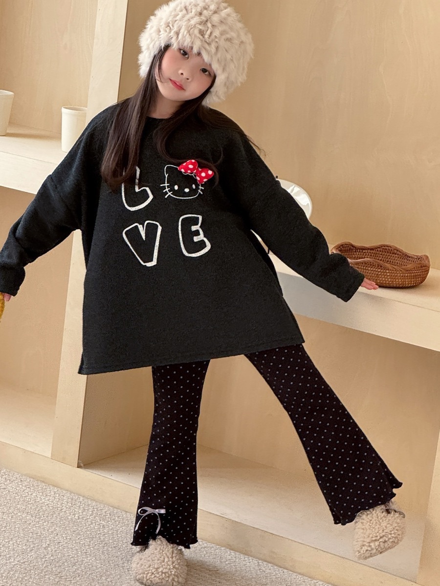 Love貓咪加絨上衣