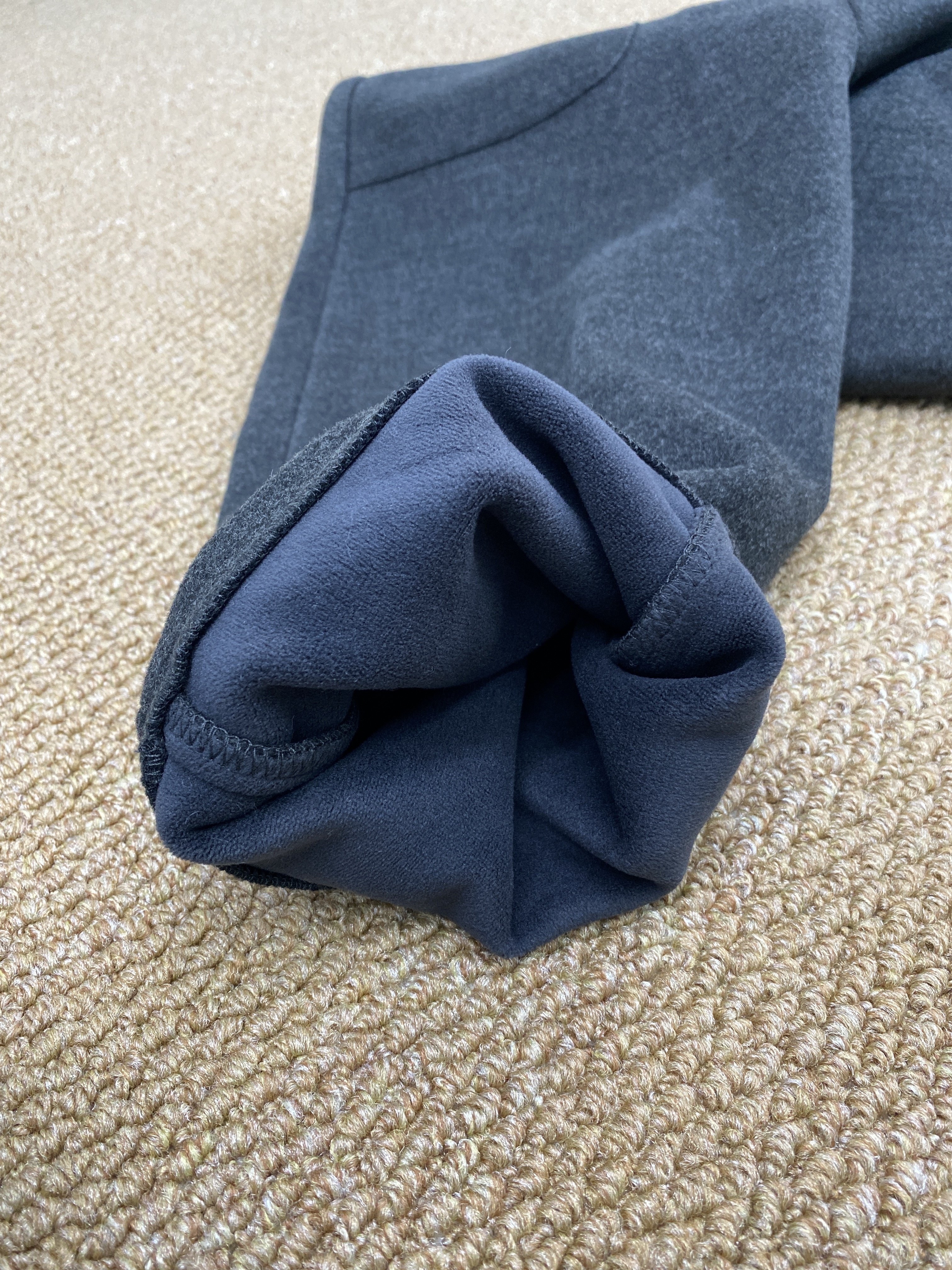 A03953磨毛口袋彎刀褲