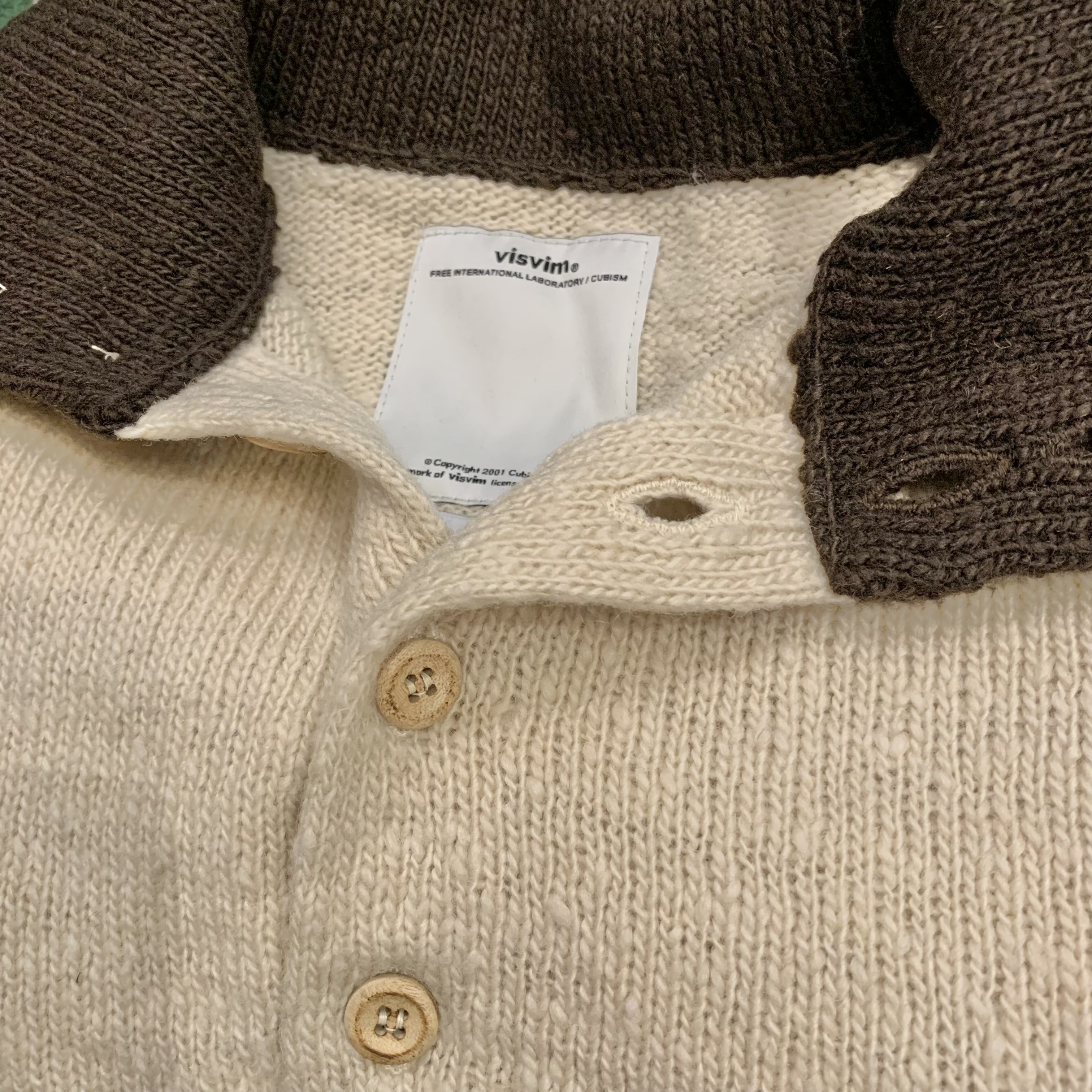 ON SALE: VISVIM ECHO KNIT SWEATER (N.D) - BEIGE SIZE 1 IN STOCK NOW (現貨發售中)
